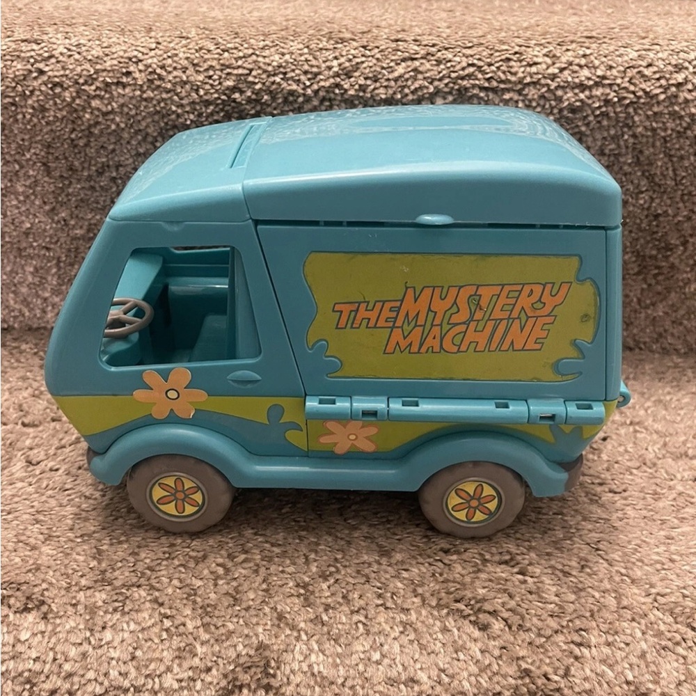 Mystery Machine Scooby Doo Van No Figures Used Normal Wear & Tear Good Cond.